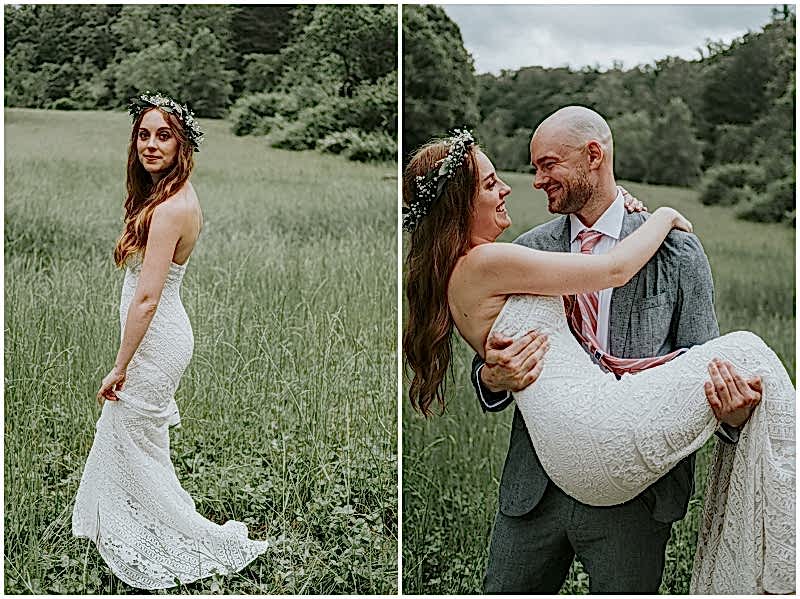 boho wedding photographer Raleigh NC