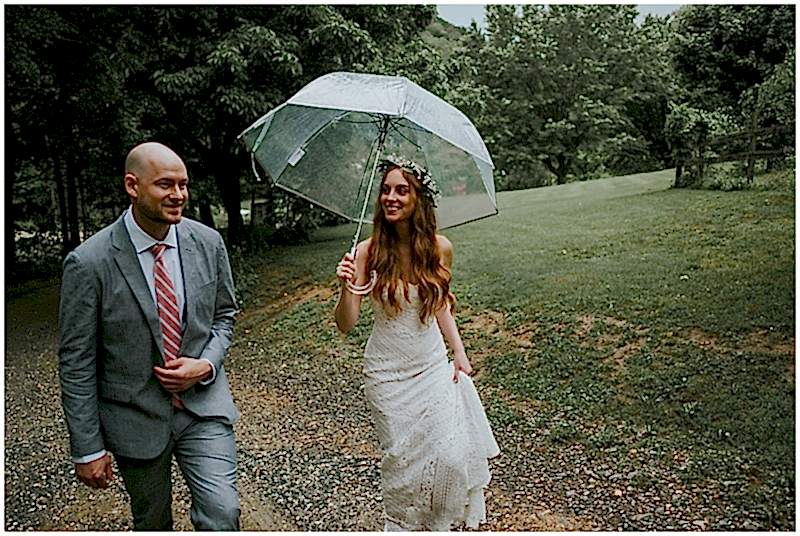 moody outdoor wedding Raleigh NC