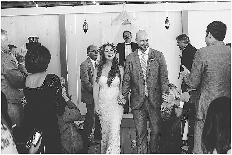 Raleigh black and white wedding candids