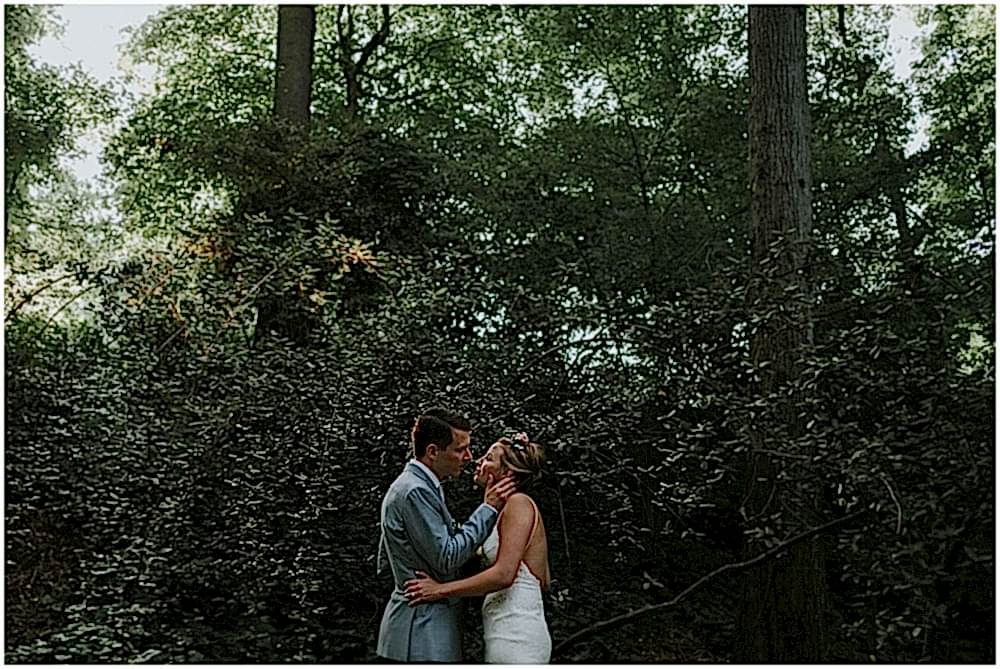 Raleigh outdoor wedding ceremony 