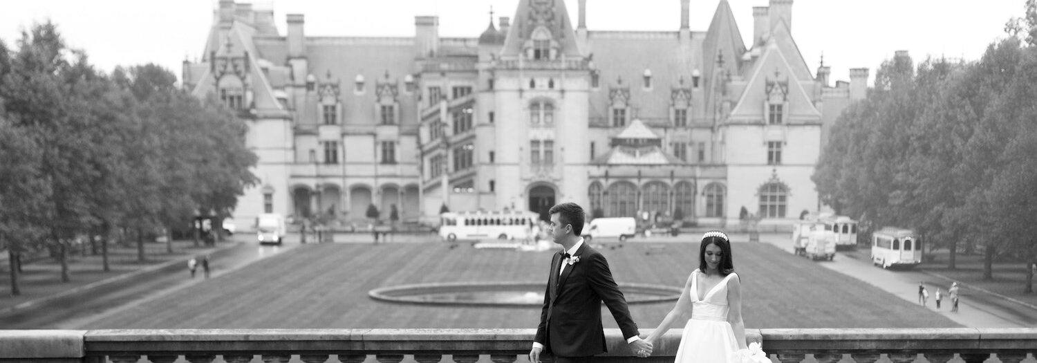 Very Classical Biltmore Estate Wedding at the Conservatory in Asheville with Full Weekend Photography Coverage - Planned by Two Sweet Sparrows