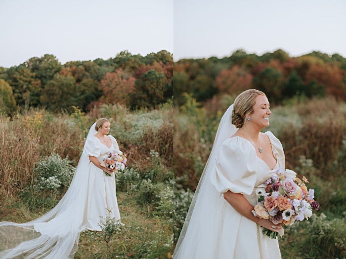 Colorful Fine Art Modern Wedding Photography with wedding at NCMA Raleigh NC x