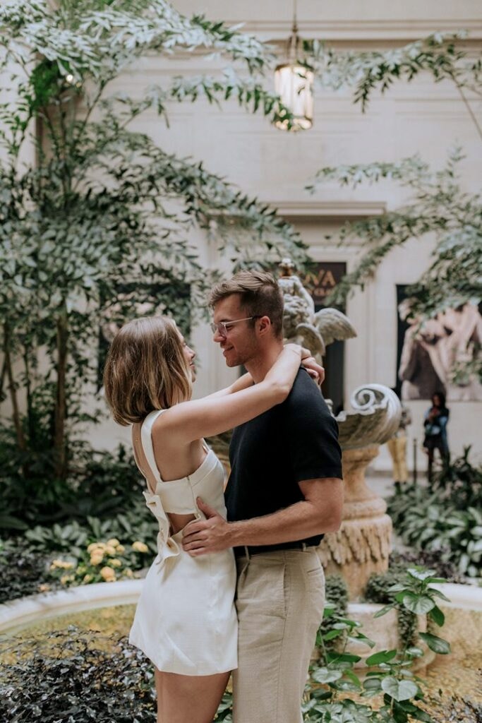 National Gallery of Art DC Engagment Session DC Editorial Wedding Photographer x