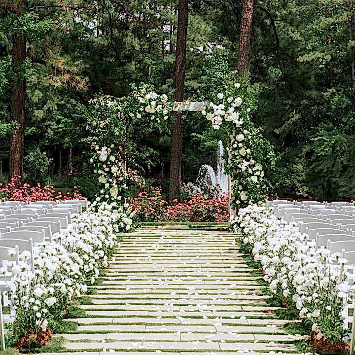 Elegant White Orchid Filled Wedding at The Umstead Hotel - Planned & Designed by A Southern Soiree