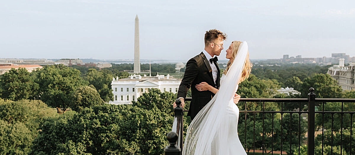 Ultimate DC Wedding at Hay-Adams Hotel Overlooking the White House & St. Albans Church Ceremony with 2 Day Photography Coverage - Planned by Impact Collective